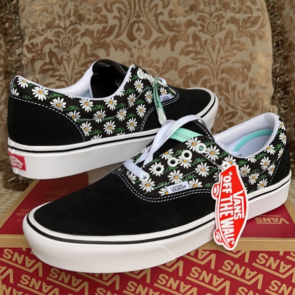 Vans Comfycush Era Scribble Flower Daisy/Black Men - Picture 10 of 16